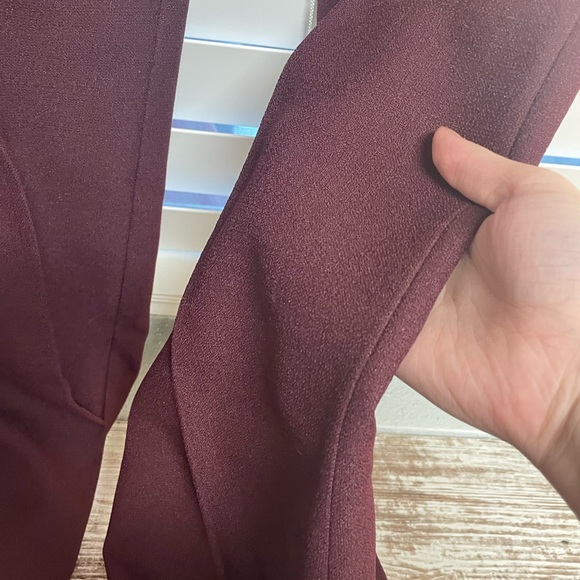 Burgundy “Panhandle Slim” Vintage bootcut pants - Picture 6 of 8